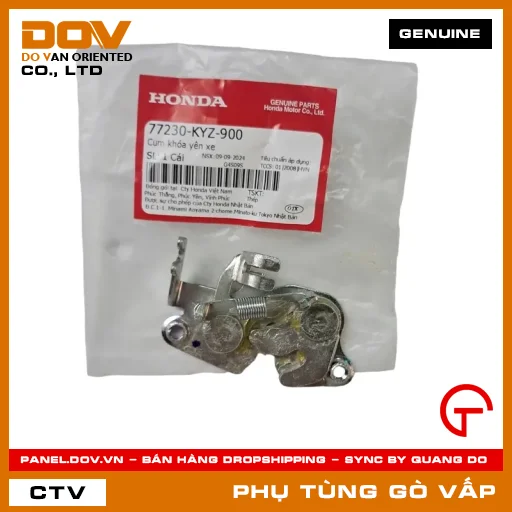 CỤM KHÓA YÊN XE MÃ PHỤ TÙNG 77230KYZ900 — 77230KYZ900