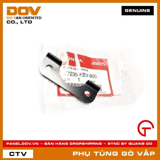 TẤM BẮT BẢN LỀ YÊN XE MÃ PHỤ TÙNG 77235KEV900 — 77235KEV900