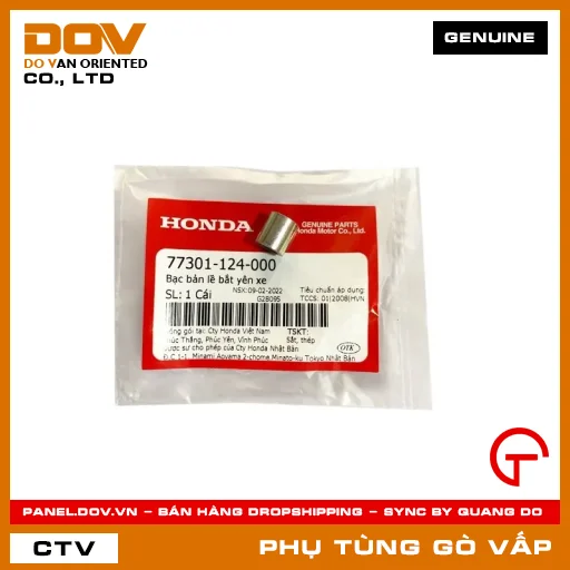 BẠC BẢN LỀ BẮT YÊN XE MÃ PHỤ TÙNG 77301124000 — 77301124000