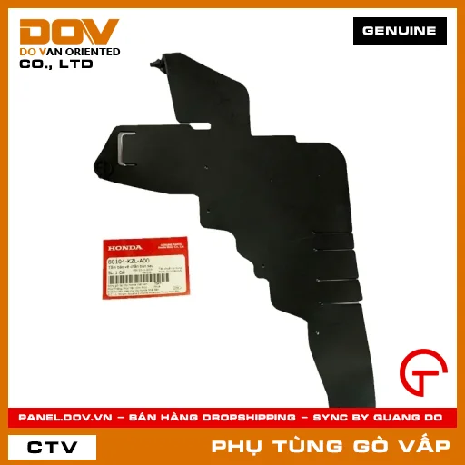 TẤM BẢO VỆ CHẮN BÙN SAU MÃ PHỤ TÙNG 80104KZLA00 — 80104KZLA00