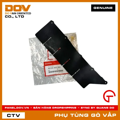 TẤM NỐI CHẮN BÙN MÃ PHỤ TÙNG 80108K53D00 — 80108K53D00