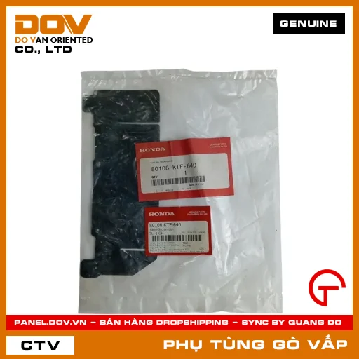 TẤM NỐI CHẮN BÙN MÃ PHỤ TÙNG 80108KTF640 — 80108KTF640