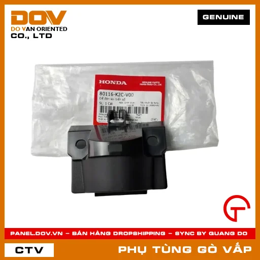 ĐẾ ĐÈN SOI BIỂN SỐ MÃ PHỤ TÙNG 80116K2CV00 — 80116K2CV00