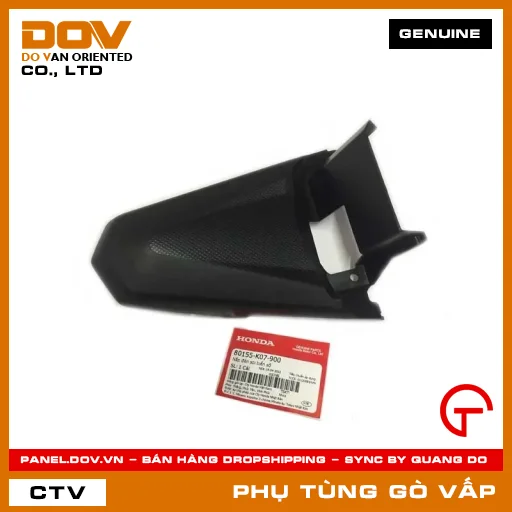 NẮP ĐÈN SOI BIỂN SỐ MÃ PHỤ TÙNG 80155K07900 — 80155K07900