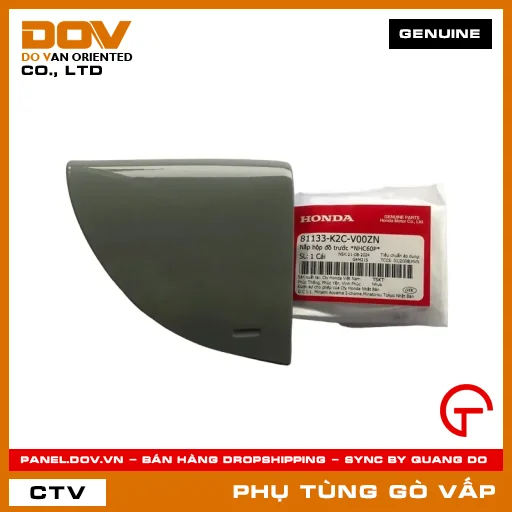 NẮP HỘP ĐỒ TRƯỚC *NHC60P* MÃ PHỤ TÙNG 81133K2CV00ZN — 81133K2CV00ZN