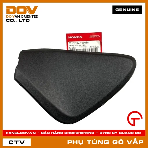 NẮP HỘC ĐỒ TRƯỚC *NH1* MÃ PHỤ TÙNG 81137K77V00ZA — 81137K77V00ZA