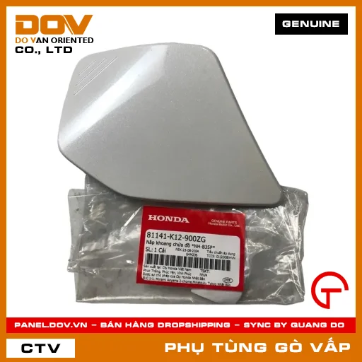 NẮP KHOANG CHỨA ĐỒ *NH-B35P* MÃ PHỤ TÙNG 81141K12900ZG — 81141K12900ZG