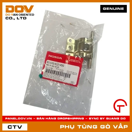 BẢN LỀ NẮP HỘC ĐỒ MÃ PHỤ TÙNG 81143K12V00 — 81143K12V00