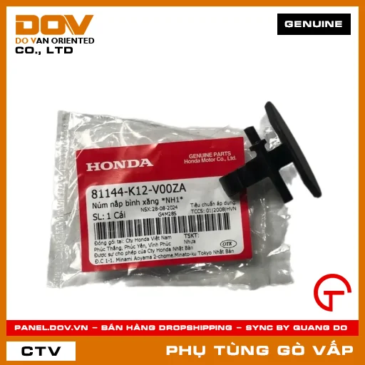 NÚM NẮP BÌNH XĂNG *NH1* MÃ PHỤ TÙNG 81144K12V00ZA — 81144K12V00ZA