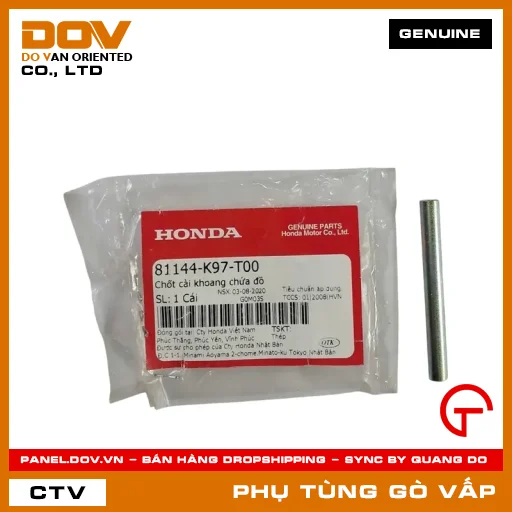 CHỐT CÀI KHOANG CHỨA ĐỒ MÃ PHỤ TÙNG 81144K97T00 — 81144K97T00