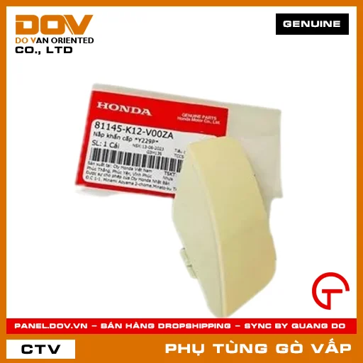 NẮP KHẨN CẤP *Y229P* MÃ PHỤ TÙNG 81145K12V00ZA — 81145K12V00ZA
