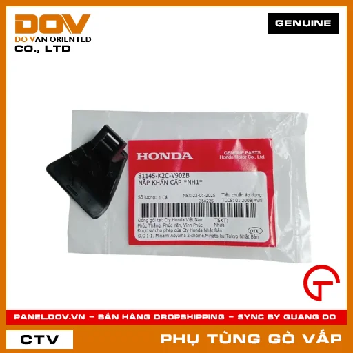 NẮP KHẨN CẤP *NH1* MÃ PHỤ TÙNG 81145K2CV90ZB — 81145K2CV90ZB