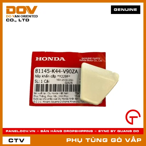 NẮP KHẨN CẤP *Y229P* MÃ PHỤ TÙNG 81145K44V90ZA — 81145K44V90ZA