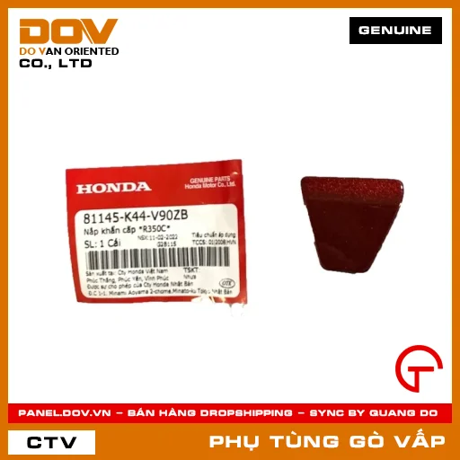 NẮP KHẨN CẤP *R350C* MÃ PHỤ TÙNG 81145K44V90ZB — 81145K44V90ZB