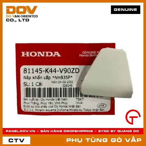 NẮP KHẨN CẤP *NHB35P* MÃ PHỤ TÙNG 81145K44V90ZD — 81145K44V90ZD