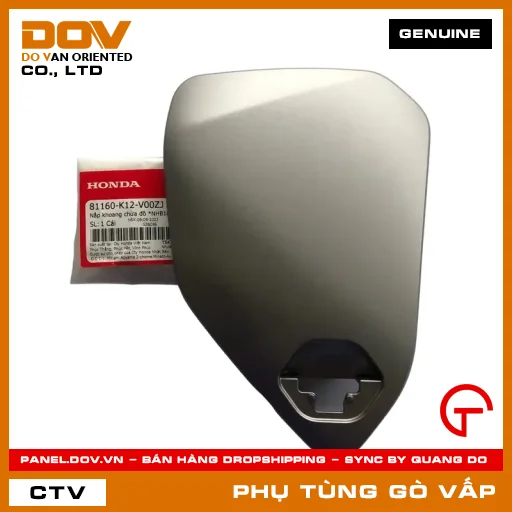 NẮP KHOANG CHỨA ĐỒ *NHB18M* MÃ PHỤ TÙNG 81160K12V00ZJ — 81160K12V00ZJ
