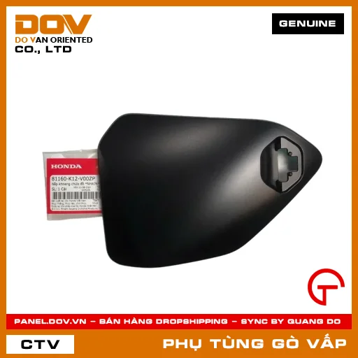 NẮP KHOANG CHỨA ĐỒ *NHA76* MÃ PHỤ TÙNG 81160K12V00ZP — 81160K12V00ZP