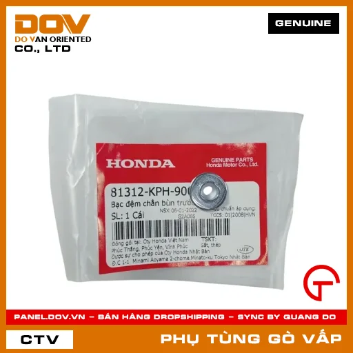 BẠC ĐỆM CHẮN BÙN TRƯỚC MÃ PHỤ TÙNG 81312KPH900 — 81312KPH900