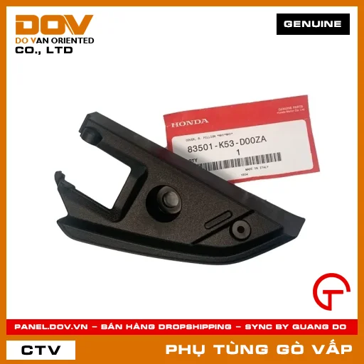 ỐP ĐỂ CHÂN PHẢI *NH1* MÃ PHỤ TÙNG 83501K53D00ZA — 83501K53D00ZA