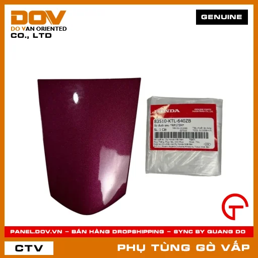 ỐP ĐUÔI SAU *RP173M* MÃ PHỤ TÙNG 83510KTL640ZB — 83510KTL640ZB
