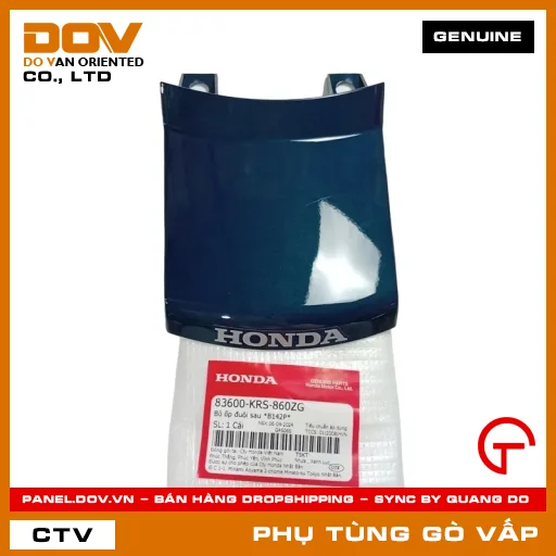 BỘ ỐP ĐUÔI SAU *B142P* MÃ PHỤ TÙNG 83600KRS860ZG — 83600KRS860ZG