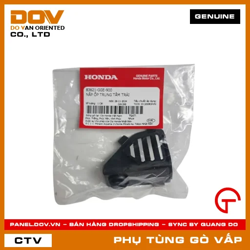 NẮP ỐP TRUNG TÂM TRÁI MÃ PHỤ TÙNG 83621GGE900 — 83621GGE900