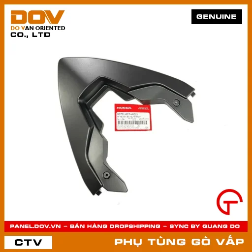 BỘ NẮP TRÊN ĐÈN HẬU*NHA76M* MÃ PHỤ TÙNG 83751K27V00ZJ — 83751K27V00ZJ