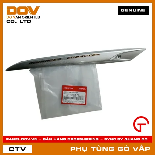 BỘ TRANG TRÍ SƯỜN BÊN TRÁI *NH MÃ PHỤ TÙNG 83810KVGV20ZA — 83810KVGV20ZA