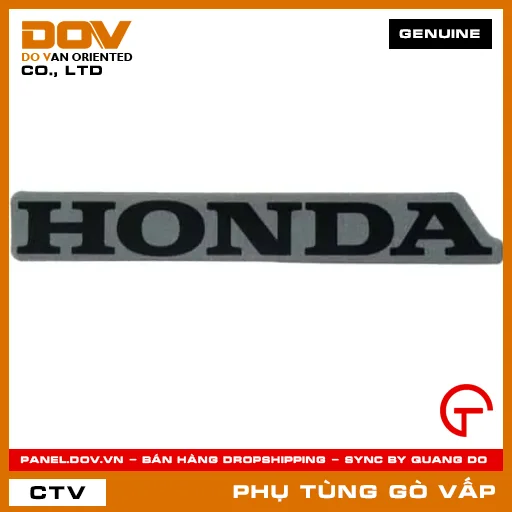 MÁC CHỮ HONDA 70MM MÃ PHỤ TÙNG 86101K45NL0ZA — 86101K45NL0ZA