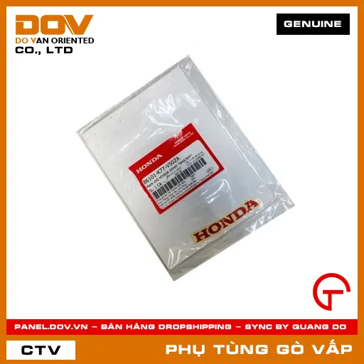 MARK CHỮ HONDA 65MM *NHA76M* MÃ PHỤ TÙNG 86101K77V50ZA — 86101K77V50ZA