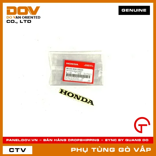 TEM HONDA 85MM*TYPE2* MÃ PHỤ TÙNG 86103K44V00ZE — 86103K44V00ZE
