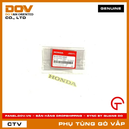 TEM HONDA 85MM *NH411* MÃ PHỤ TÙNG 86103K44V00ZF — 86103K44V00ZF