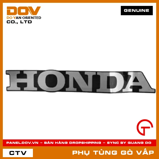 MÁC CHỮ HONDA 280MM *NH167* MÃ PHỤ TÙNG 86103K45NL0ZB — 86103K45NL0ZB
