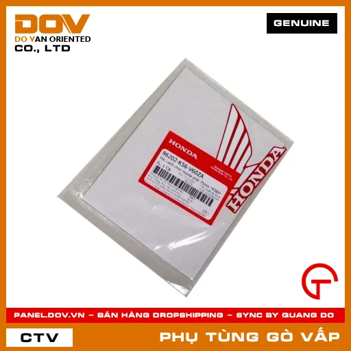 MÁC CÁNH CHIM HONDA PHẢI 75MM *R389* MÃ PHỤ TÙNG 86202K56V60ZA — 86202K56V60ZA
