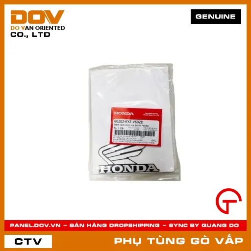 MARK CÁNH CHIM TRÁI 80MM *NHB2 MÃ PHỤ TÙNG 86202KYZV60ZD — 86202KYZV60ZD
