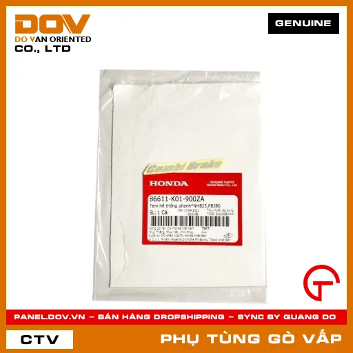 TEM HỆ THỐNG PHANH*NHB25,PB390 MÃ PHỤ TÙNG 86611K01900ZA — 86611K01900ZA