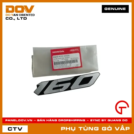 TEM ỐP TRƯỚC PHẢI *NHB25* MÃ PHỤ TÙNG 86640K2ZV00ZA — 86640K2ZV00ZA