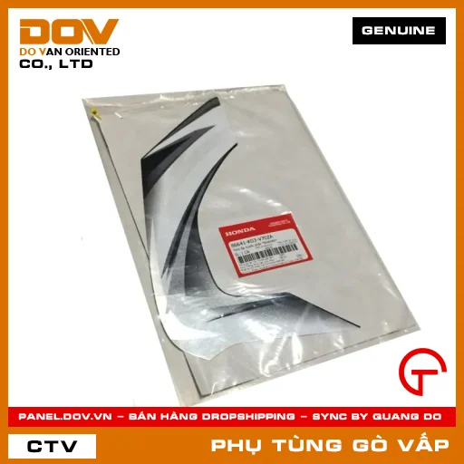 TEM ỐP TRƯỚC PHẢI *NHA96P* MÃ PHỤ TÙNG 86641K03V70ZA — 86641K03V70ZA