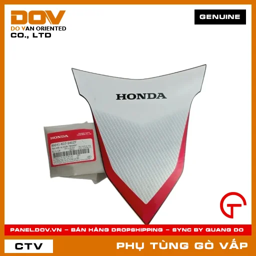 TEM MẶT NẠ TRƯỚC *NHA69* MÃ PHỤ TÙNG 86641K07940ZF — 86641K07940ZF