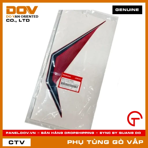 TEM ỐP TRƯỚC PHẢI A *TYPE2* MÃ PHỤ TÙNG 86641K1GV00ZC — 86641K1GV00ZC