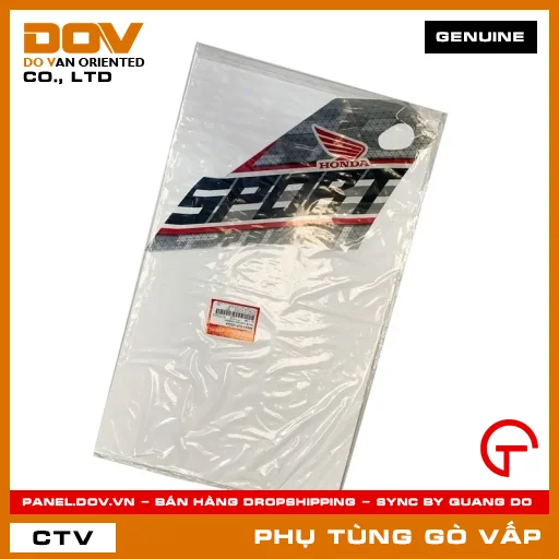 TEM ỐP TRƯỚC PHẢI *NHB56M* MÃ PHỤ TÙNG 86641K2PV00ZA — 86641K2PV00ZA