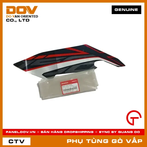 TEM ỐP TRƯỚC PHẢI A *NHB25B* MÃ PHỤ TÙNG 86641K2PV10ZB — 86641K2PV10ZB