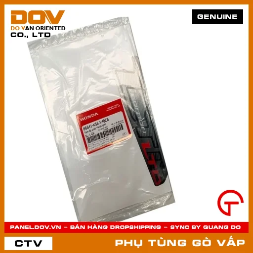 TEM ỐP PHẢI *NHA76M* MÃ PHỤ TÙNG 86641K56V40ZB — 86641K56V40ZB