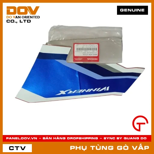 TEM A ỐP SƯỜN PHẢI  *R389* MÃ PHỤ TÙNG 86641K56V70ZA — 86641K56V70ZA