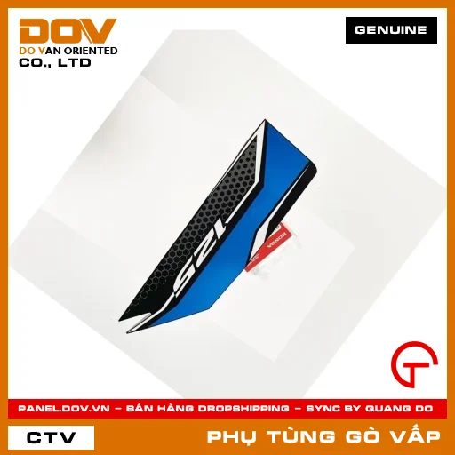 TEM A ỐP TRƯỚC PHẢI *YR322C* MÃ PHỤ TÙNG 86641K66V00ZA — 86641K66V00ZA