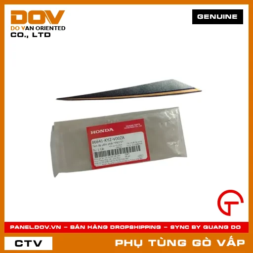 TEM ỐP YẾM PHẢI *PB373* MÃ PHỤ TÙNG 86641KYZV00ZA — 86641KYZV00ZA