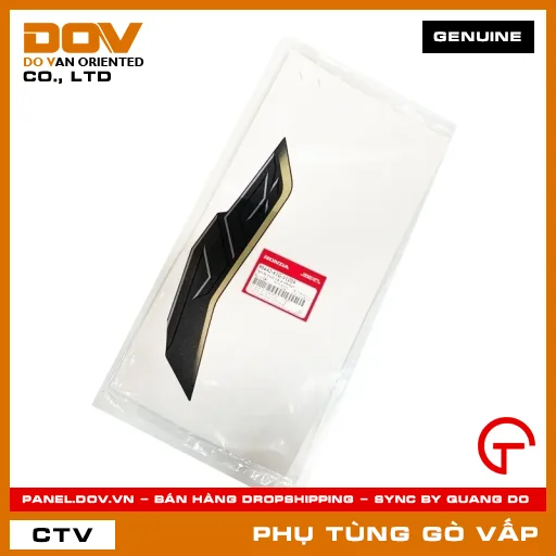 TEM ỐP TRƯỚC TRÁI A *TYPE1* MÃ PHỤ TÙNG 86642K1GV10ZA — 86642K1GV10ZA