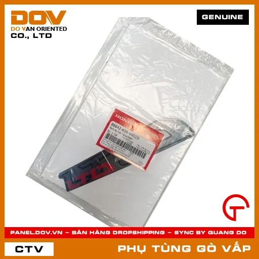 TEM ỐP TRÁI *NHA76M* MÃ PHỤ TÙNG 86642K56V40ZB — 86642K56V40ZB