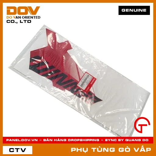 TEM ỐP SƯỜN TRÁI *R389* MÃ PHỤ TÙNG 86642K56V50ZD — 86642K56V50ZD