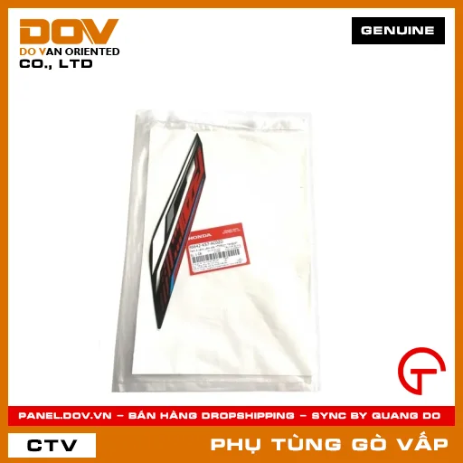 TEM A CÁNH YẾM TRÁI *TYPE1* *NHB25* MÃ PHỤ TÙNG 86642K57AC0ZD — 86642K57AC0ZD